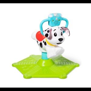 Bounce and spin puppy